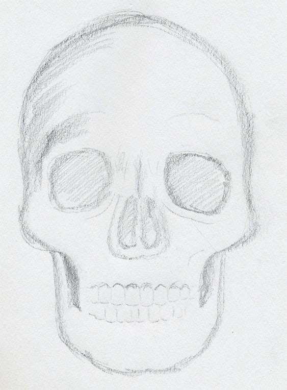 курсы-живописи-как-рисовать-череп