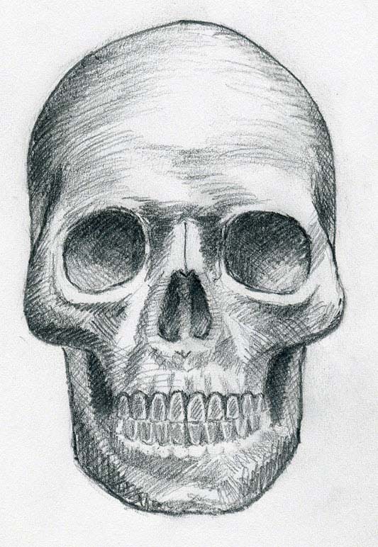 курсы-живописи-как-рисовать-череп