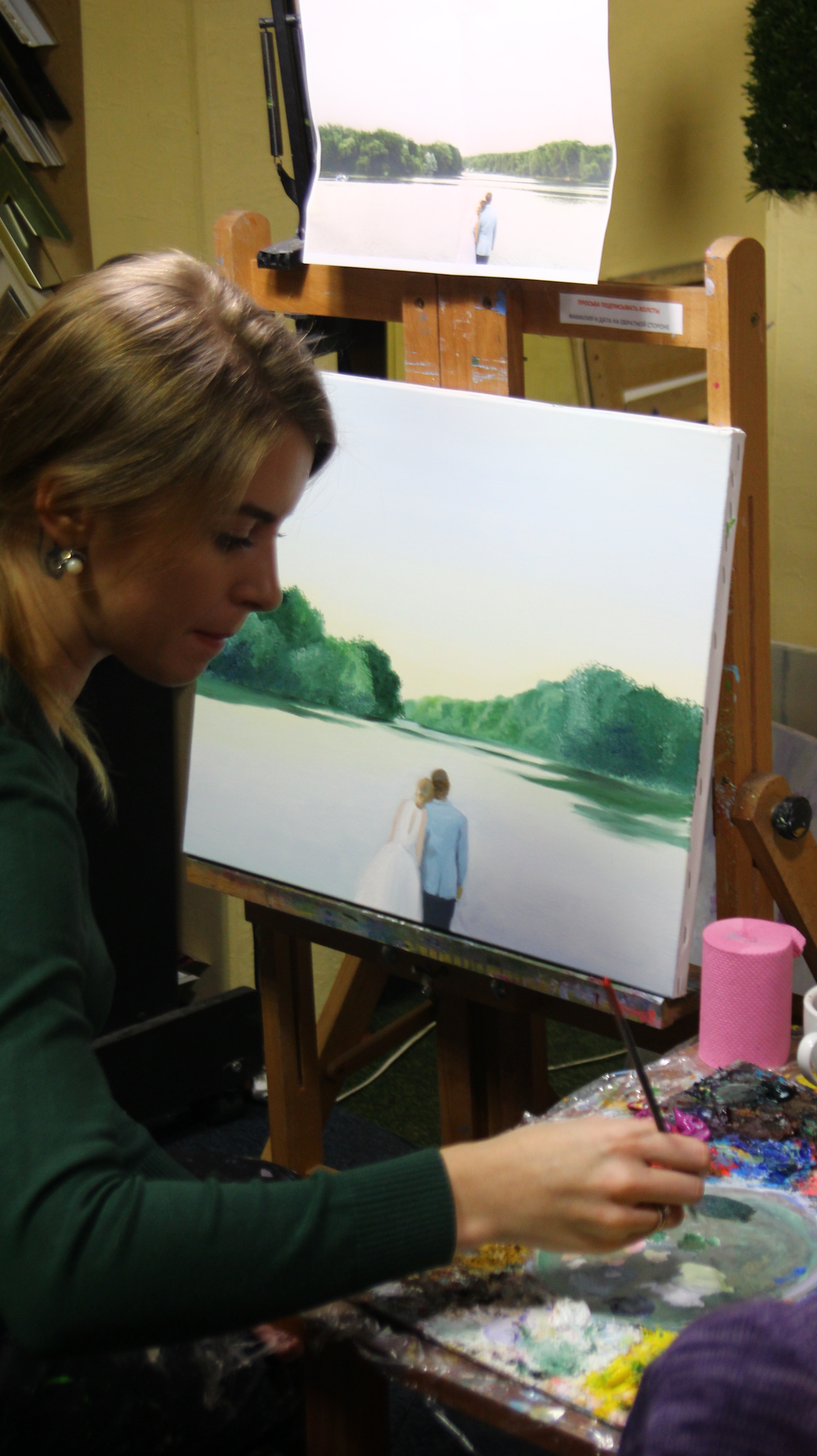 Мастер класс по рисованию в артакадемии