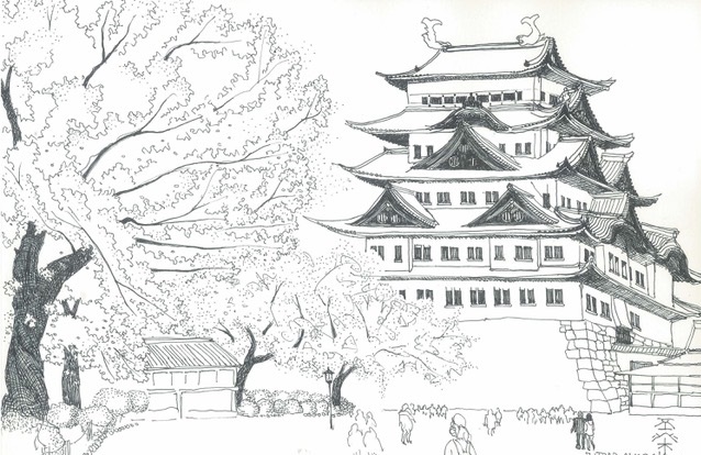 Японские рисунки для срисовки (70 картинок)