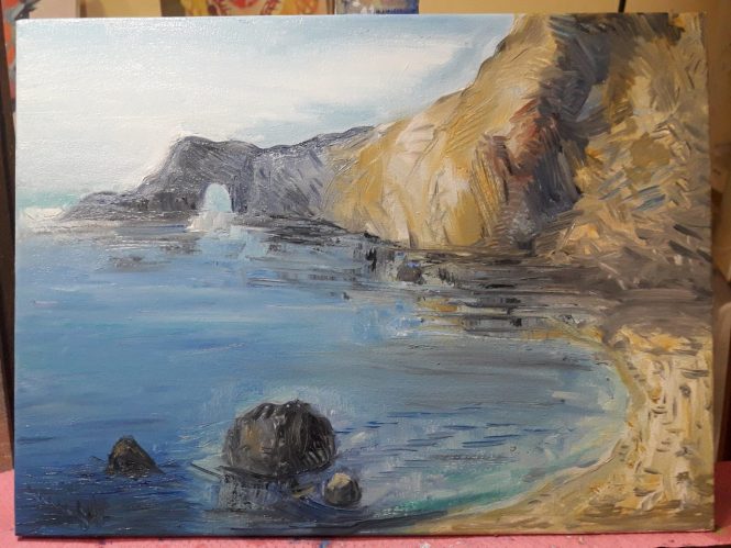 мастер класс по живописи пейзаж для взрослых