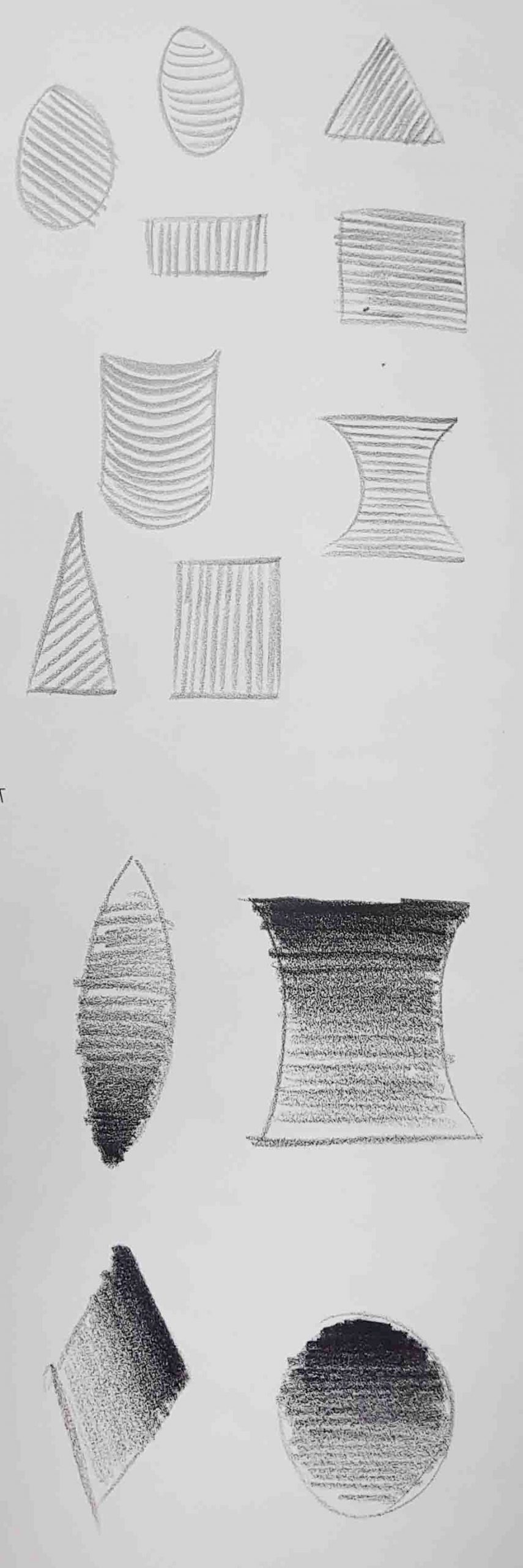 растушевка и градиентная штриховка