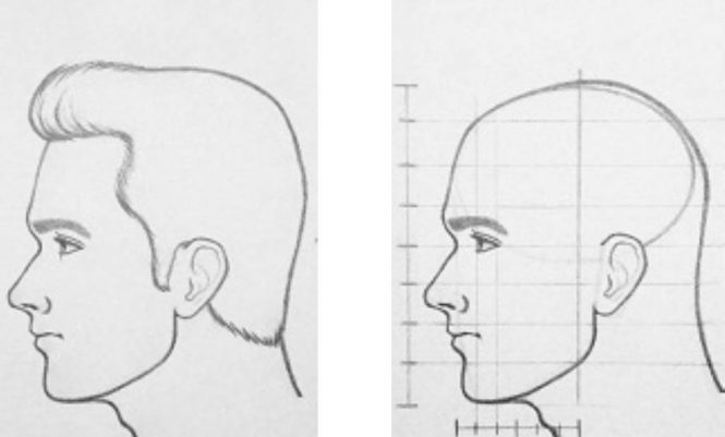 как нарисовать голову академический рисунок с Артакадемией
