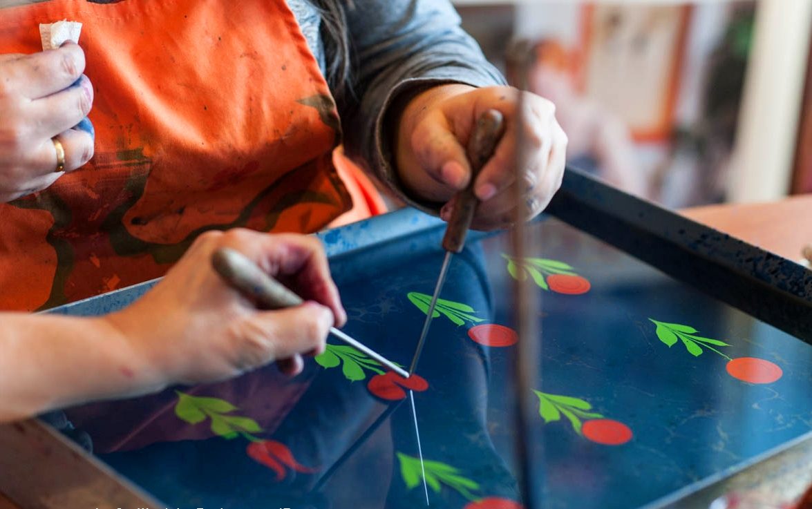 мастер класс рисования на воде