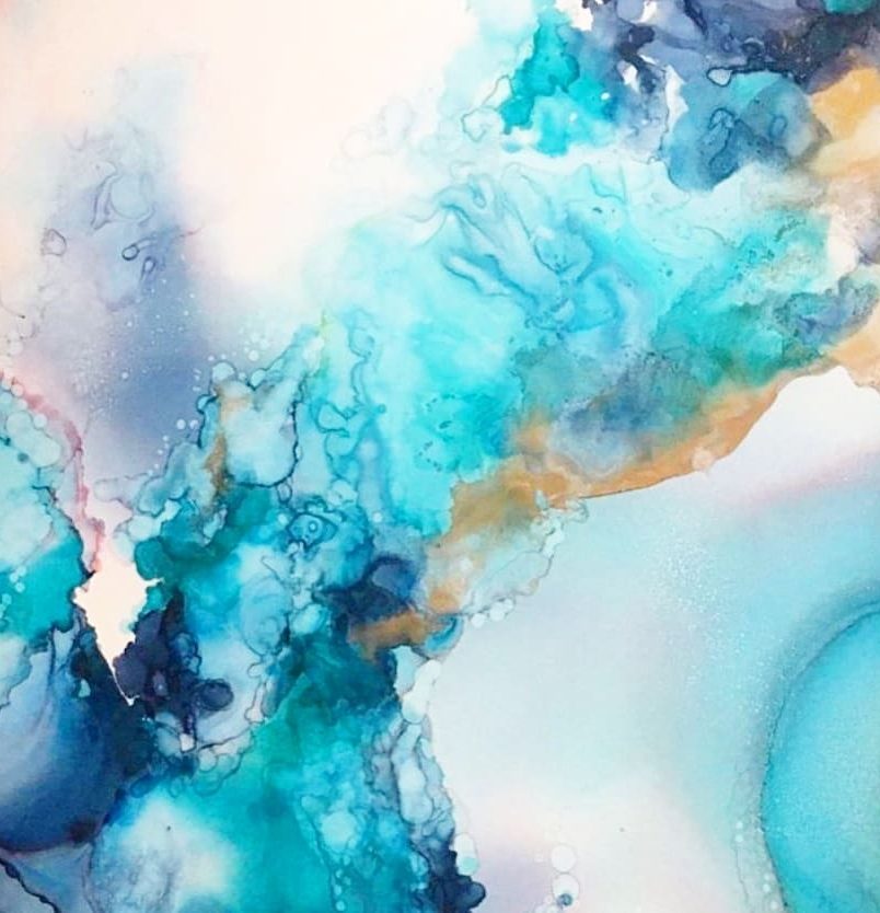 мастер класс alcohol ink artacademia