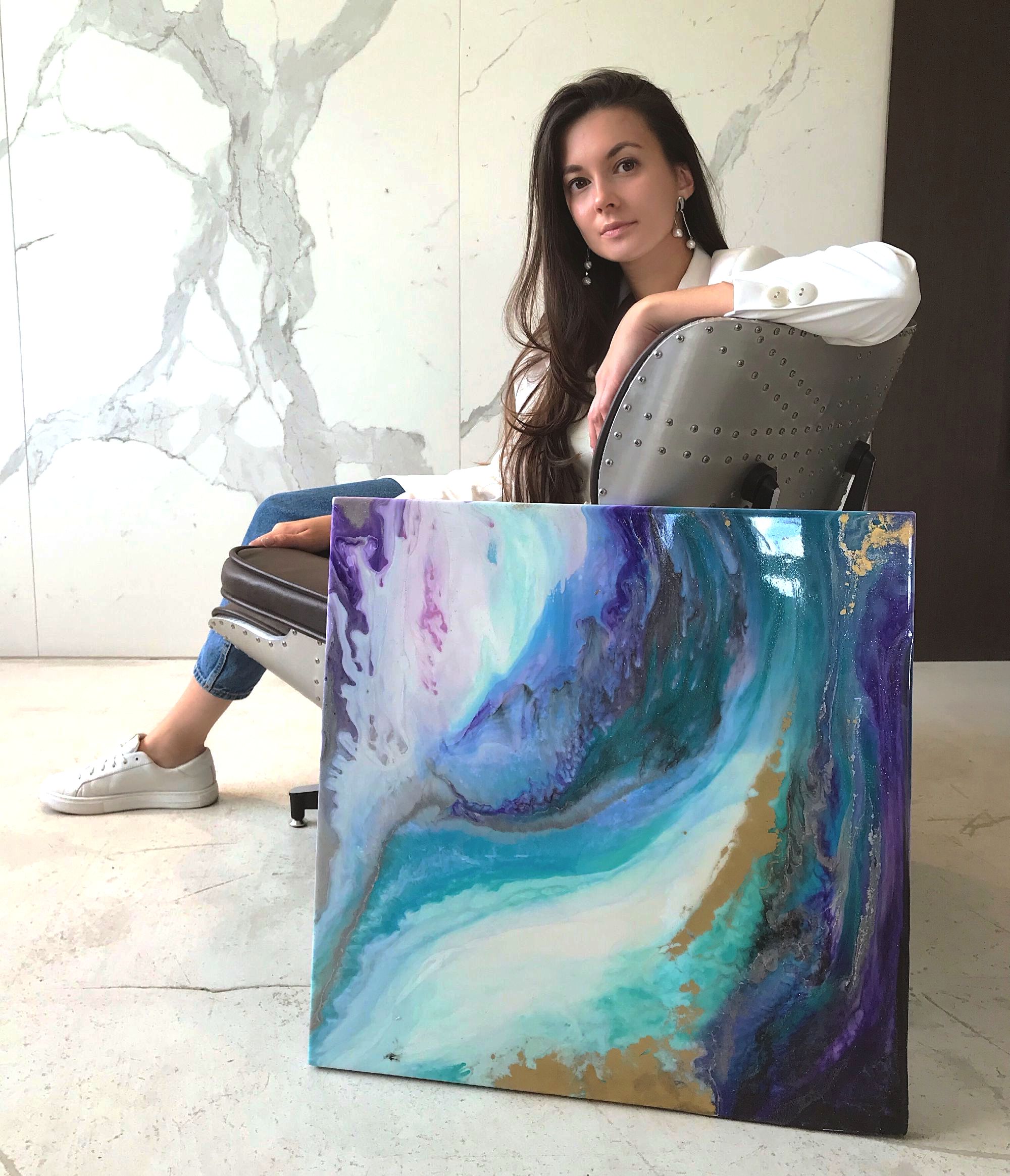 как нарисовать картину эпоксидной смолой