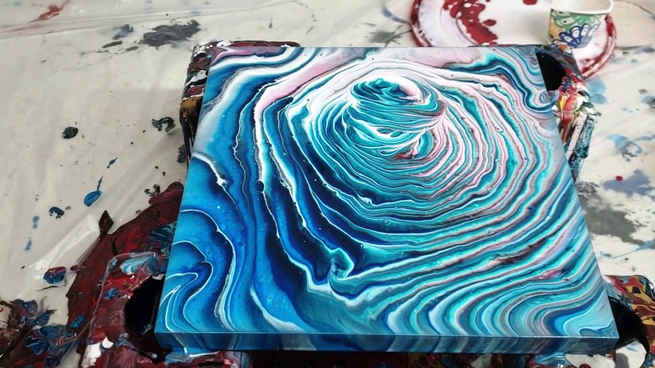 мастер класс флюид арт