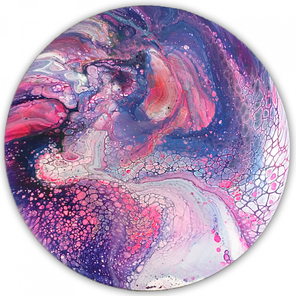 мастер класс по флюид арт