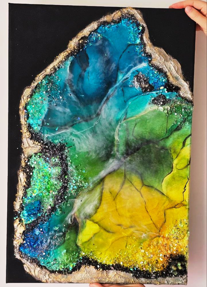 Мастер класс Эпоксидной смолой ОПАЛ