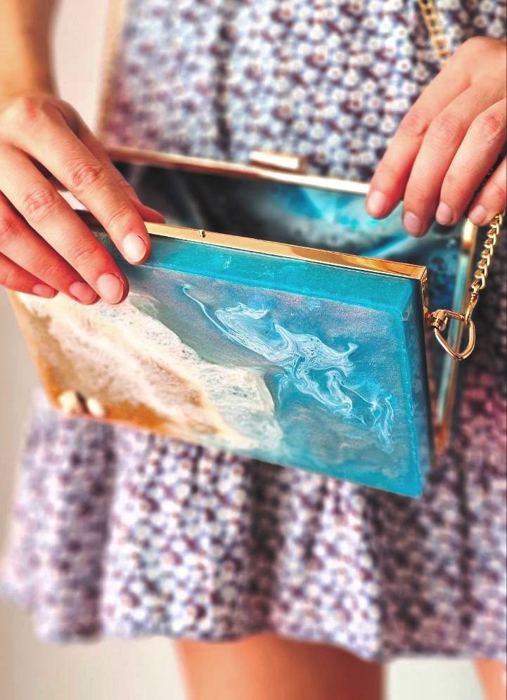 Майстер клас Епоксидна смола Клатч Артакадемія