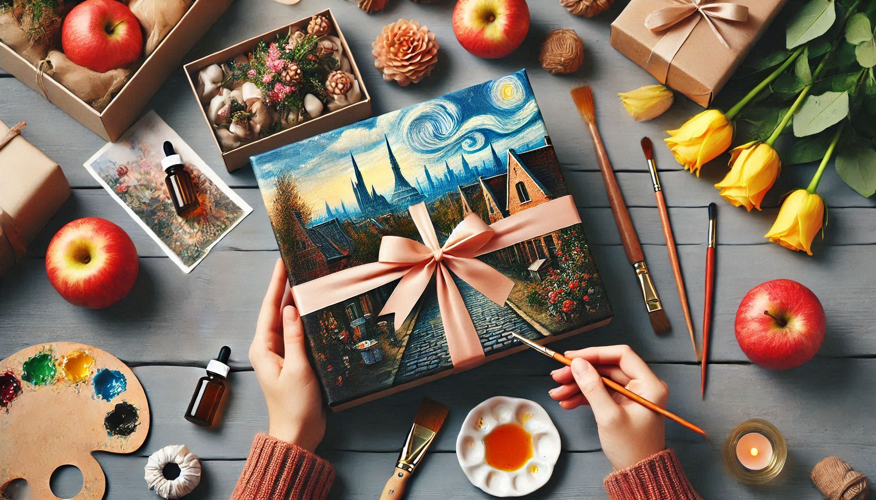 Подарункові сертифікати майстер клас з малювання