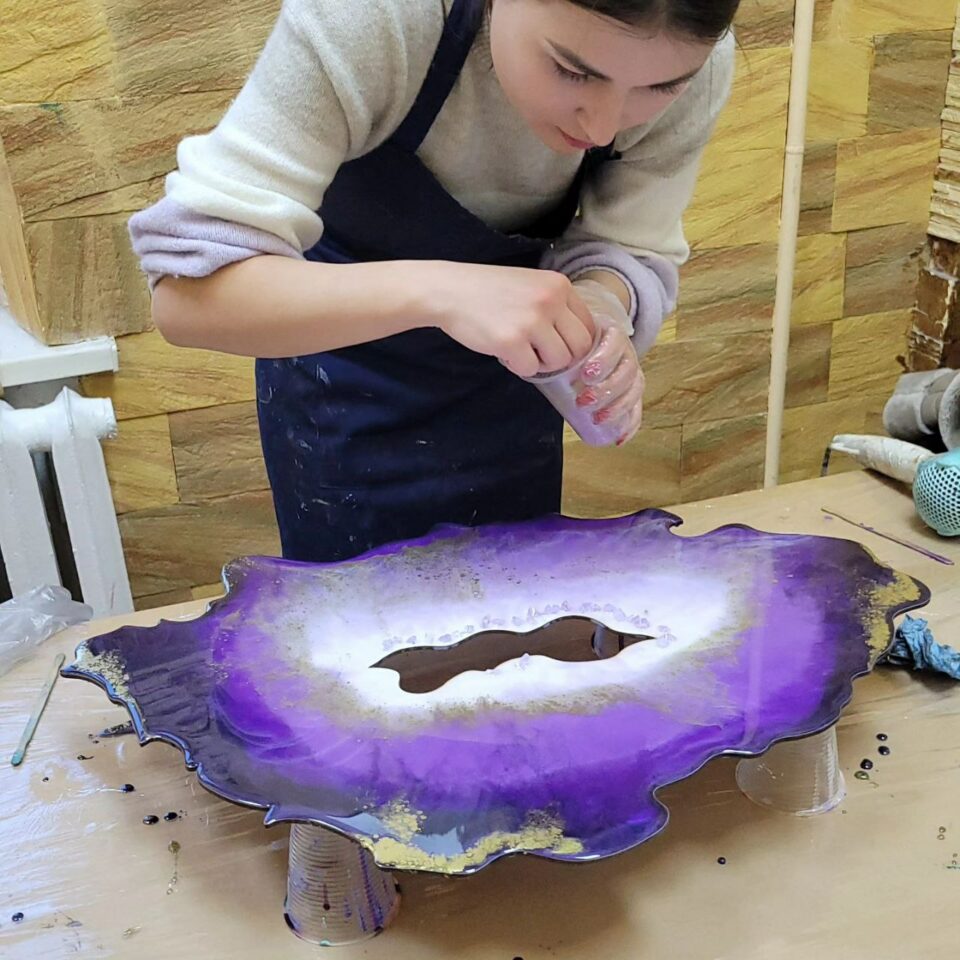 Онлайн майстер клас з Епоксидної смоли