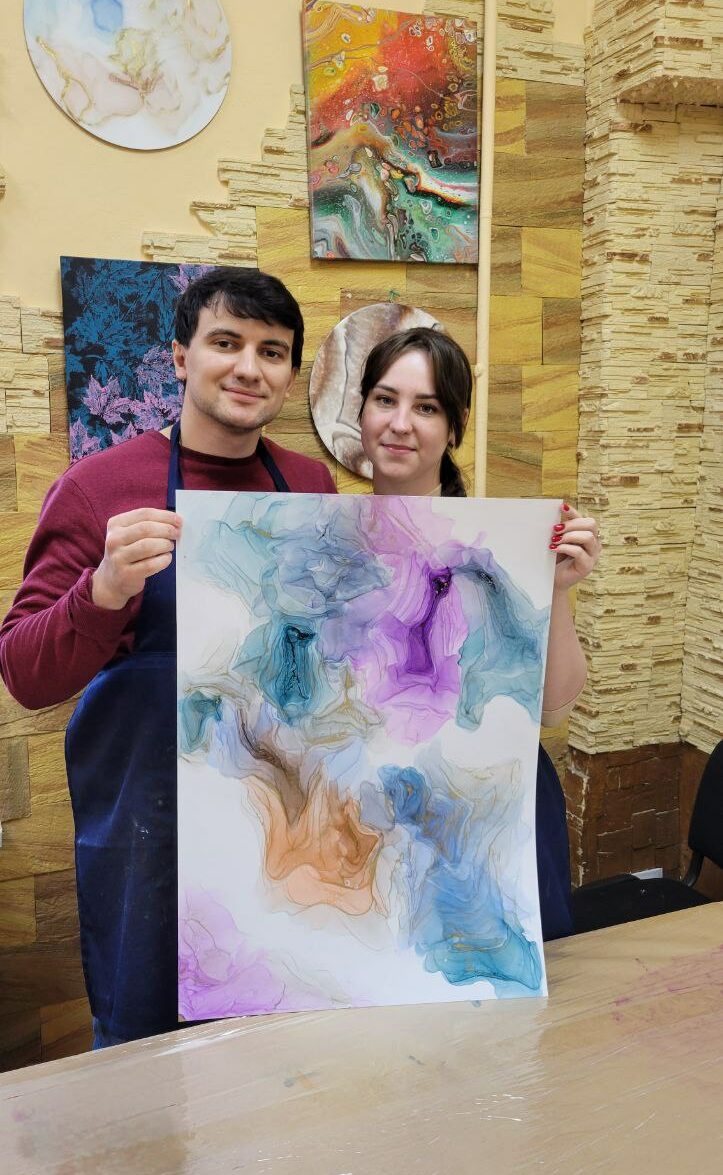 Арт побачення спиртові чорнила Артакадемія