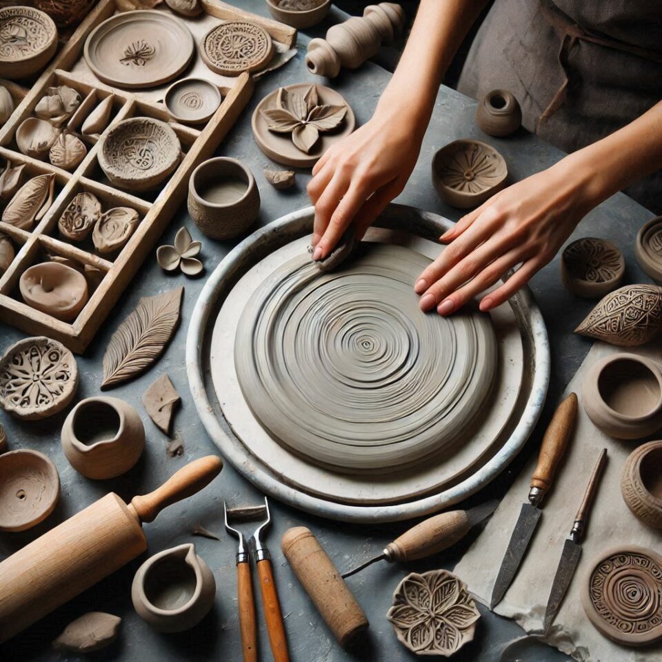 майстер клас з ліпки глиною