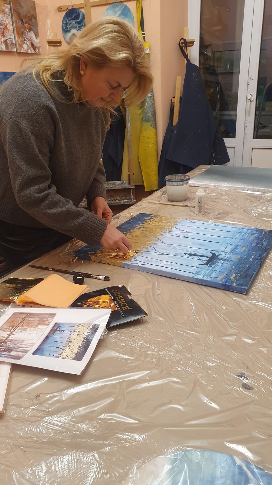 Майстер клас акрилом Інтер'єрна картина Артакадемія